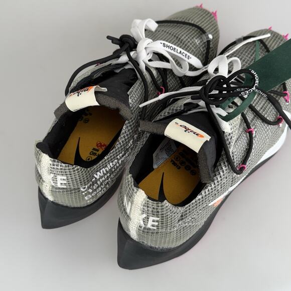 Nike Off-White Vapor Street Laser Fuchsia Wmn Size 12.5/M 11 US CD8178-001 - Picture 11 of 13